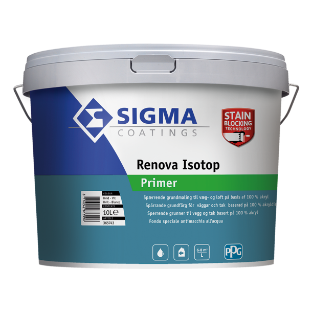 Sigma Renova Isotop Primer - Helmat